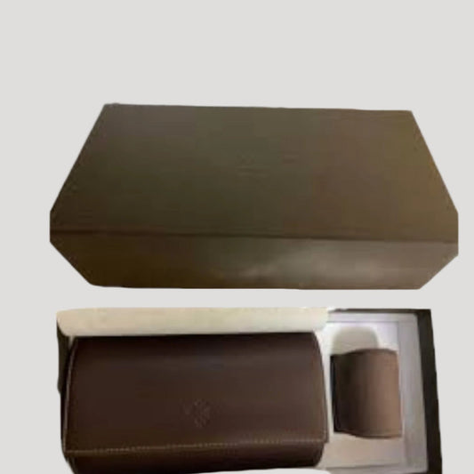 Patek Philippe Rare New Leather Travel Pouch Box for 2 watches