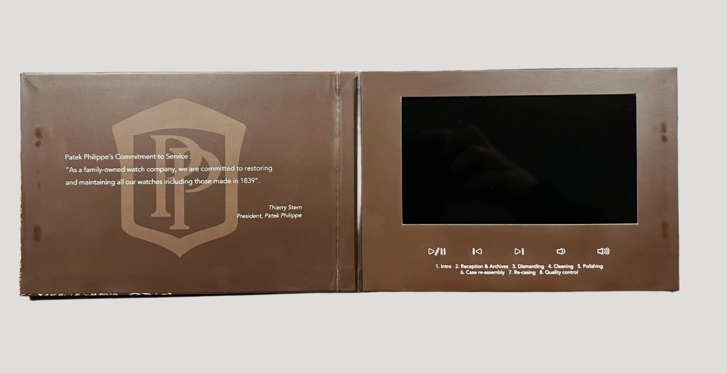 Patek Philippe Rare Video Electronic Book rare Collector’