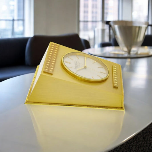 Girard-Perregaux Desk Clock, 1980s-90s
