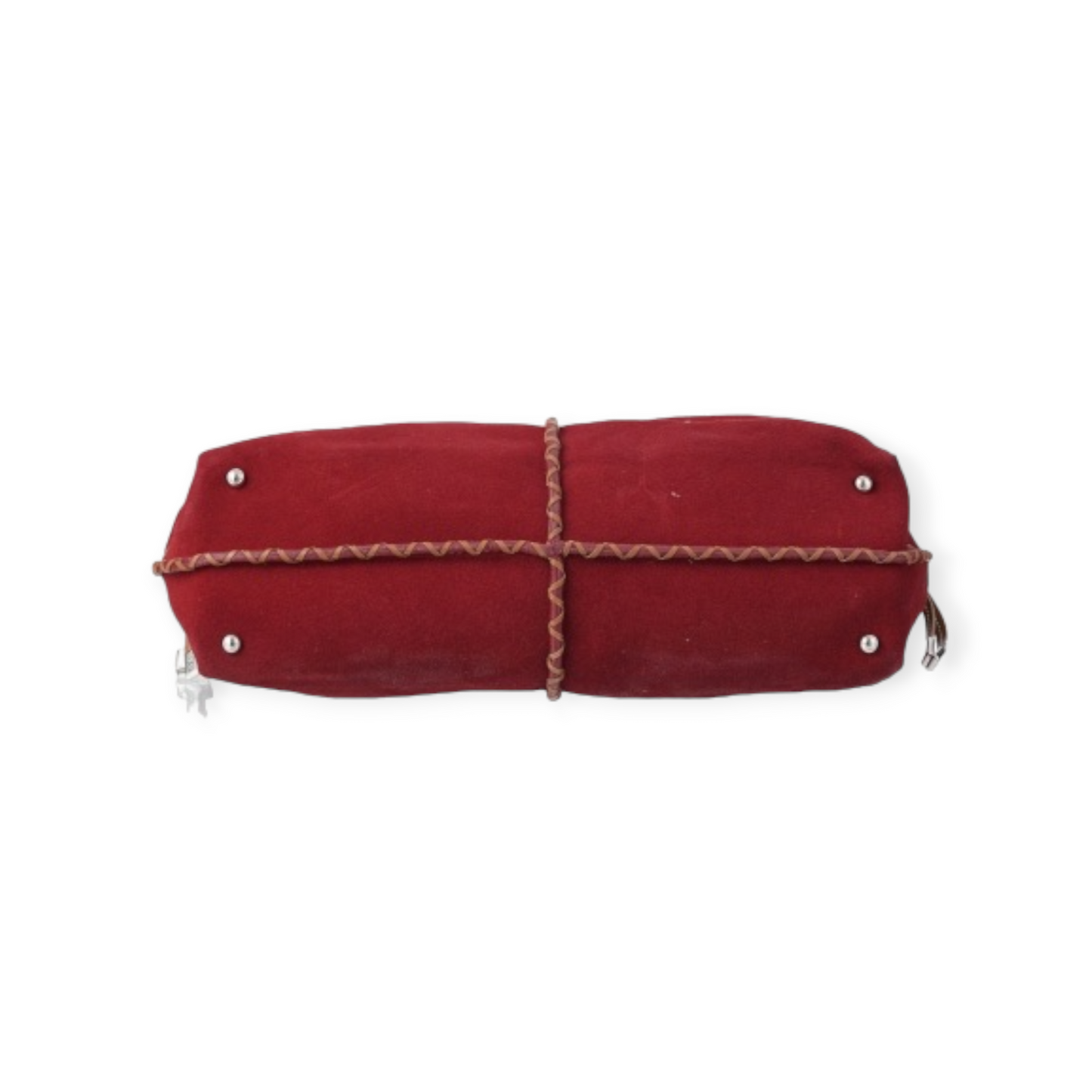 Tod's Di Bag in Red Suede Leather Discontinued bag / sac / tasche