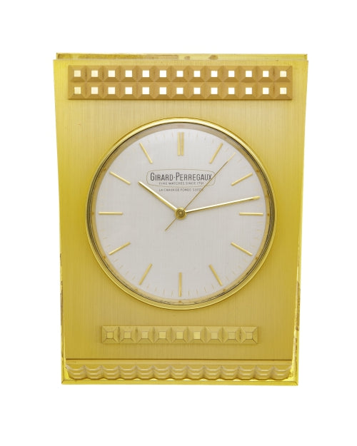 Girard-Perregaux Desk Clock, 1980s-90s