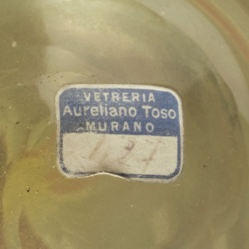 Murano vase signed Aurelian Toso