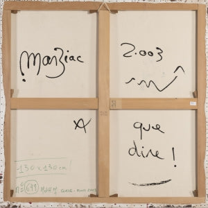 Marziac (1957), "Que dire!" Contemporary Painting