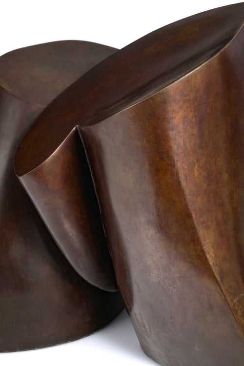 Magnificent bronze sculpture signed Mira Recanati 50cm 1974
