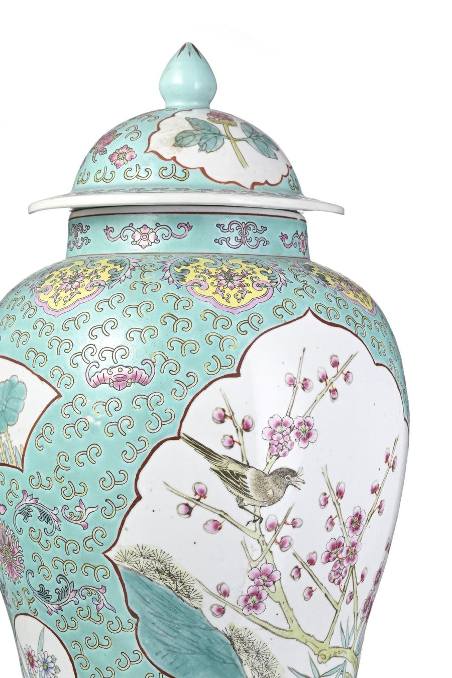 Antique Important Porcelain Vase, China, 19th century
