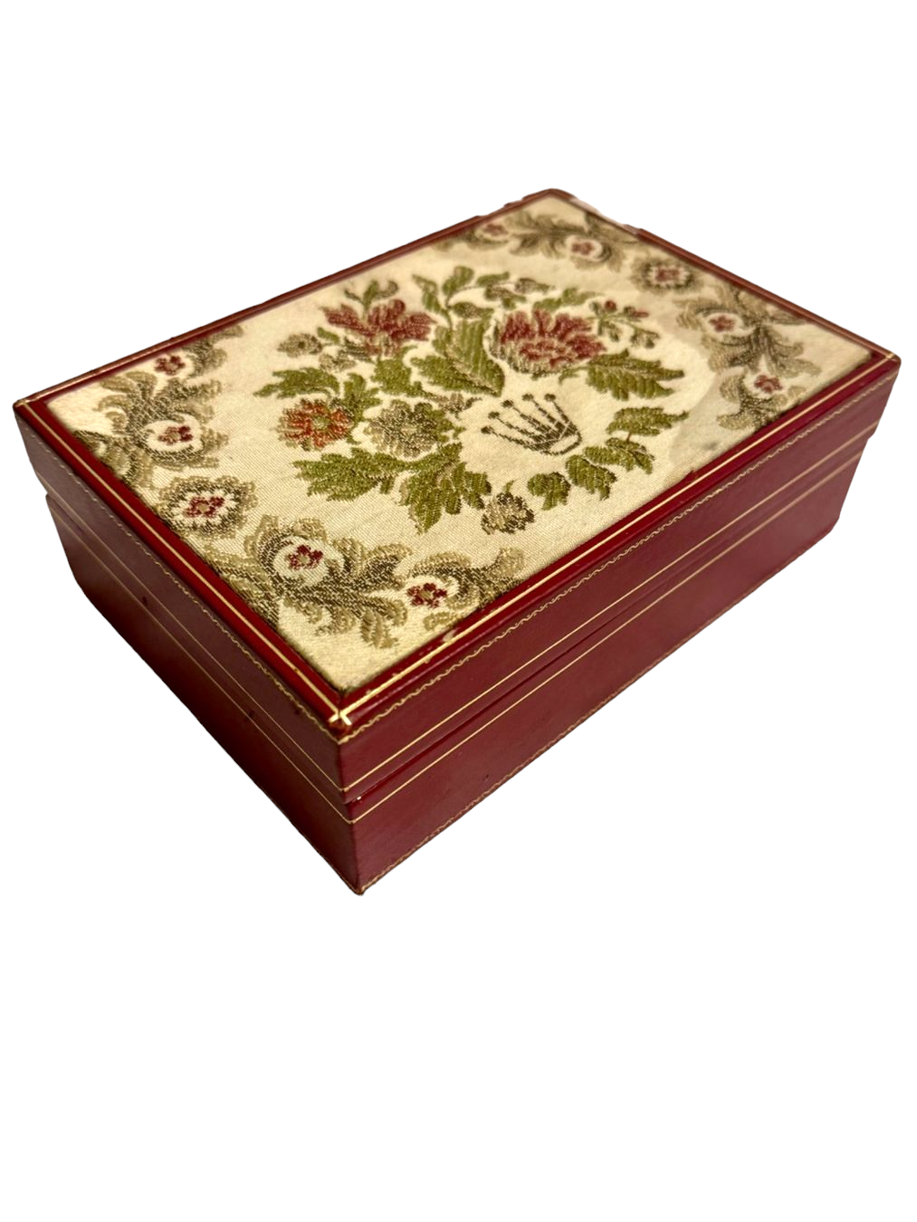 Rolex Vintage Watch Box /boîte / uhrenbox with tapisserie large size 60.01.2