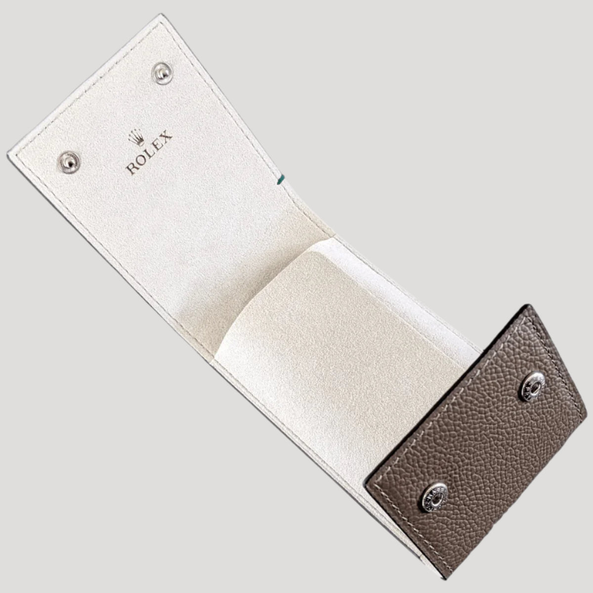 Rolex New Rare Leather Tobe color Etui/ Travel Pouch/ Case
