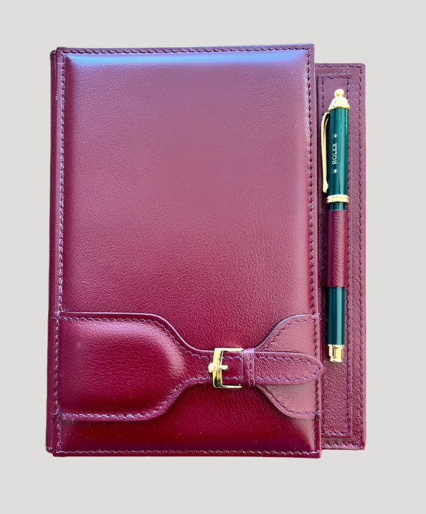 rolex-vintage-bordeaux-diary-pen-nos-rare