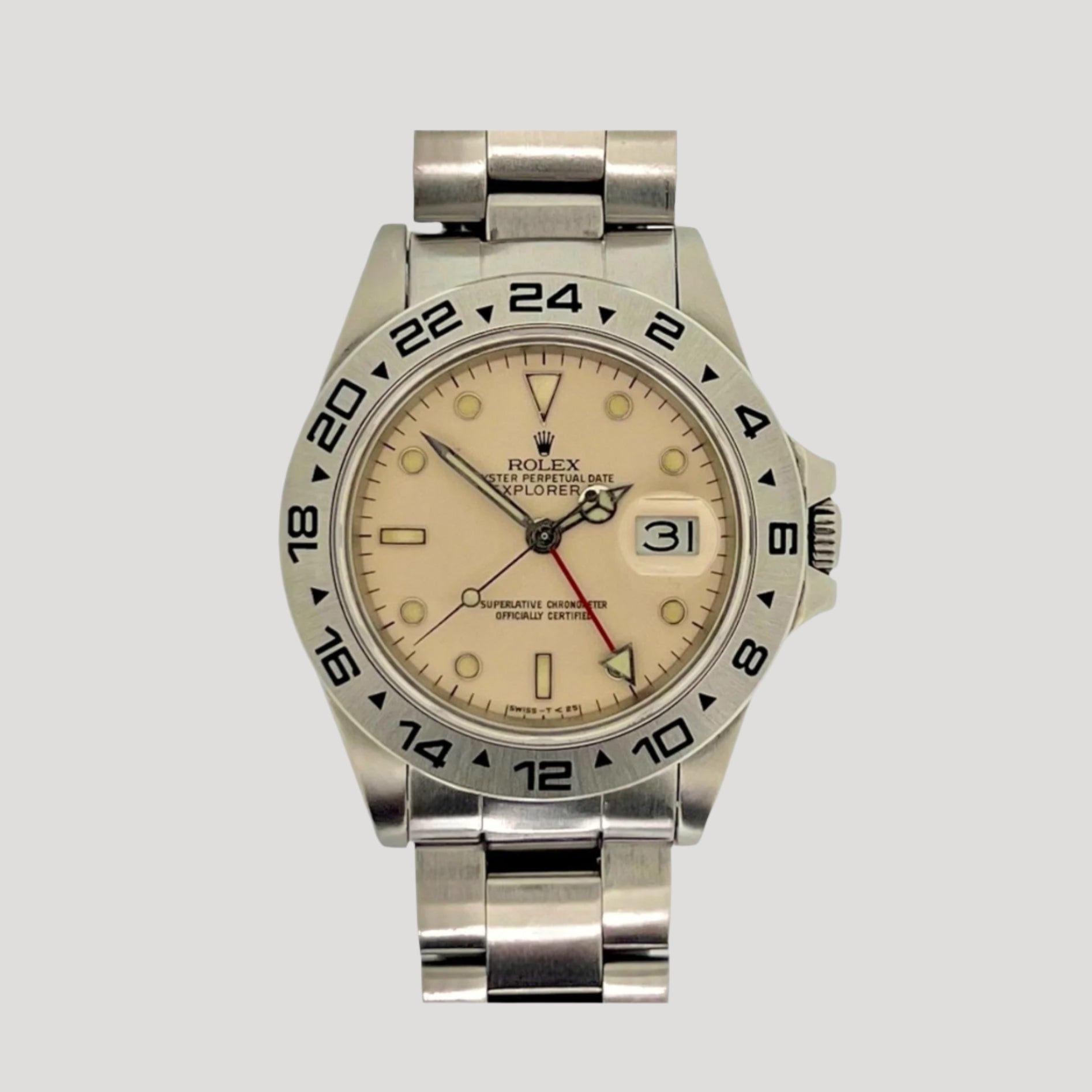 Rolex Vintage Explorer II Panna Cream Dial 16550 Rare