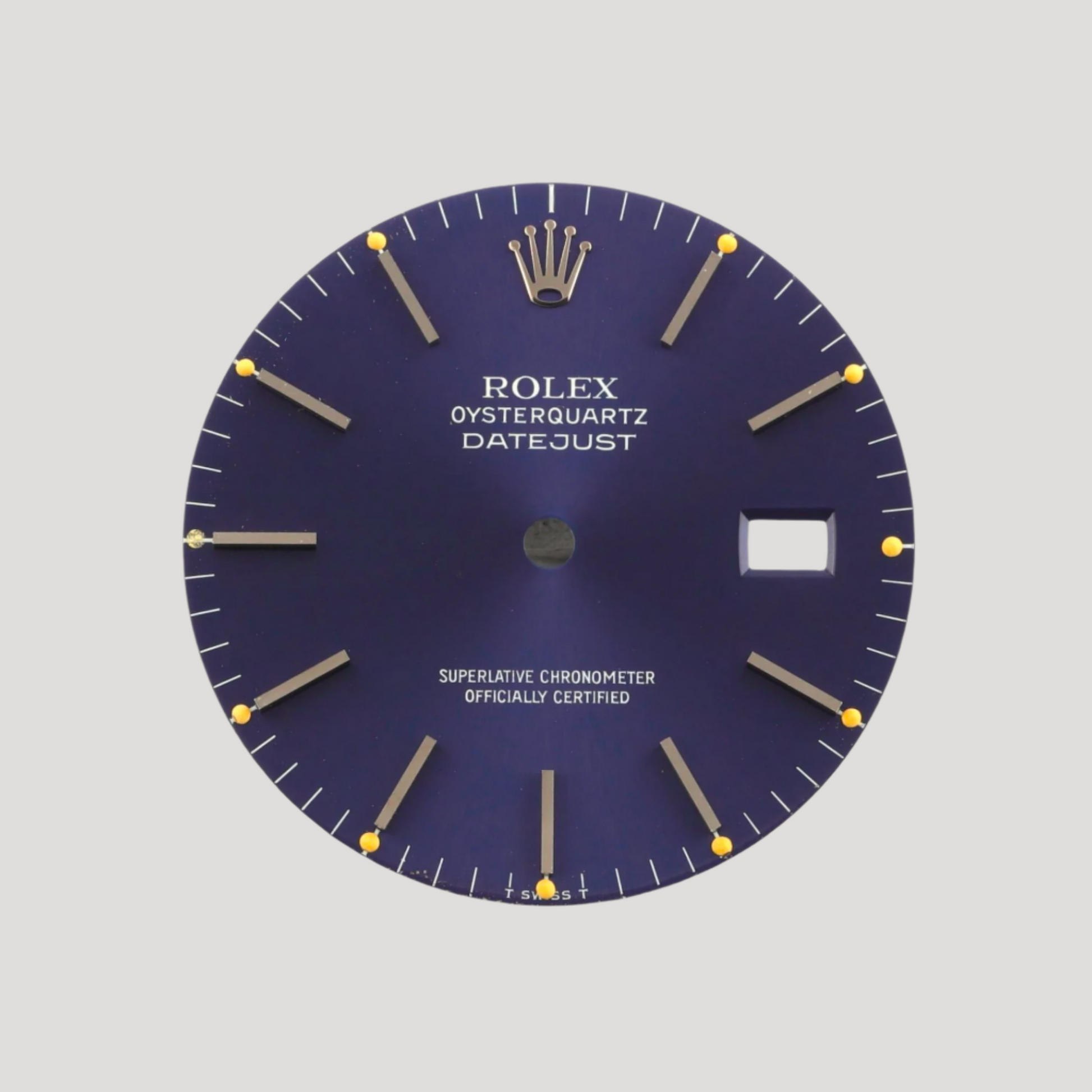 rolex datejust blue dial