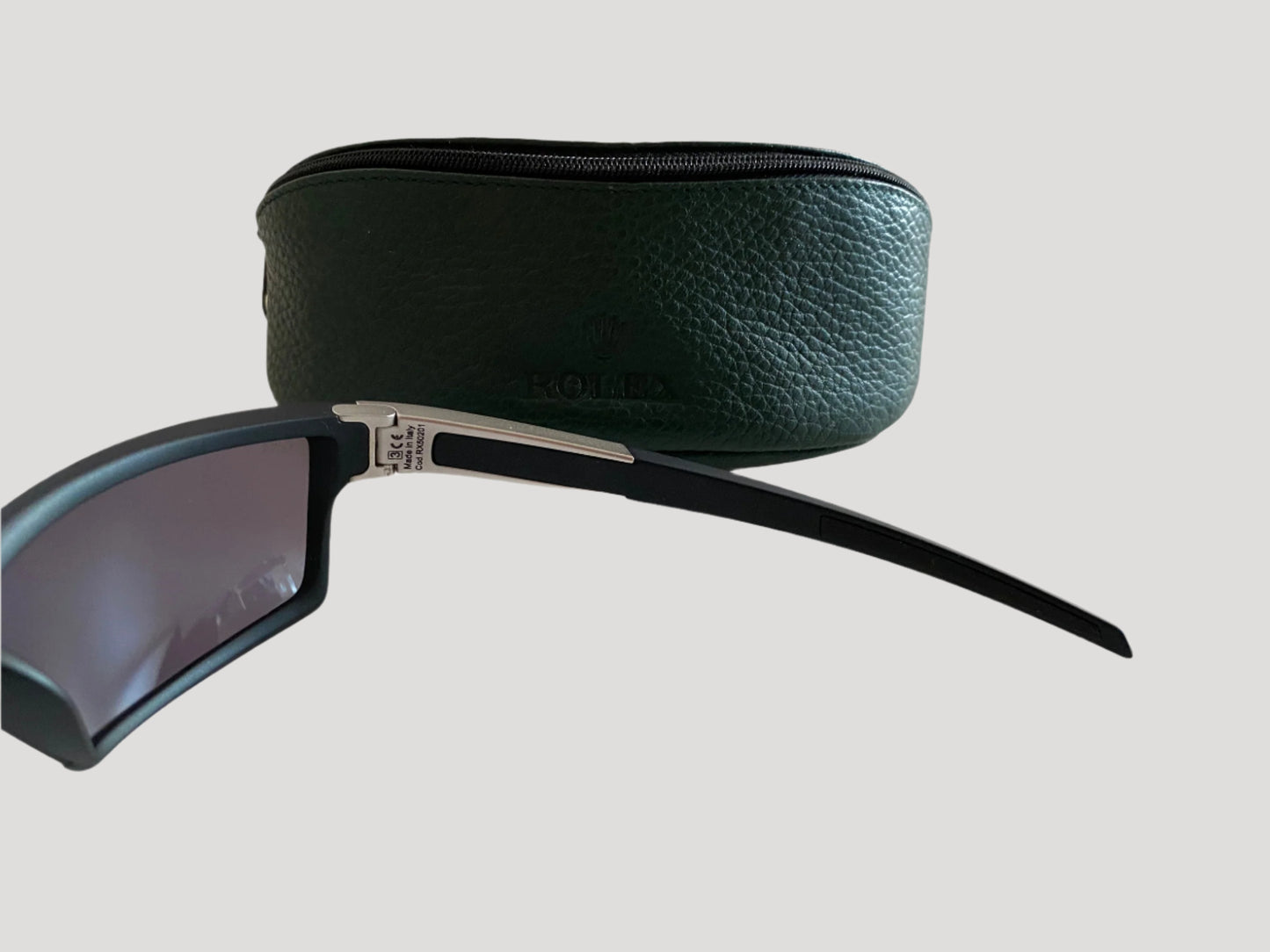 Rolex New Sun glasses / lunettes de soleil in their Rolex protective pouch
