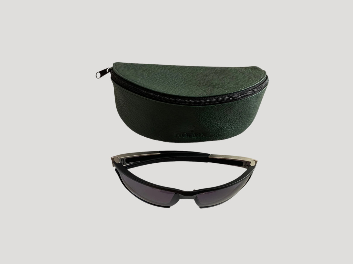 Rolex New Sun glasses / lunettes de soleil in their Rolex protective pouch