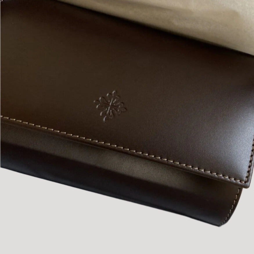 Patek Philippe Rare New Leather Travel Pouch Box for 2 watches