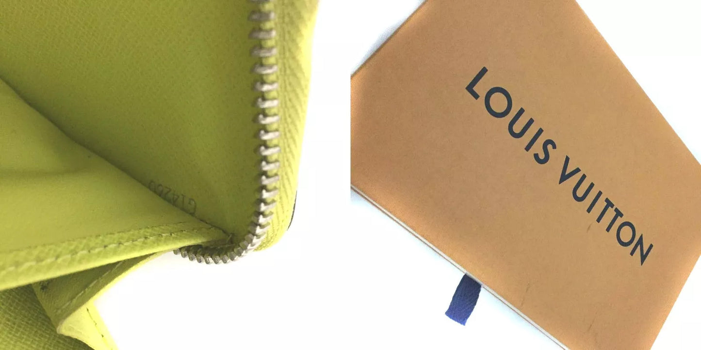 Louis Vuitton Epi pistache leather Zippy long wallet / portefeuille / purse