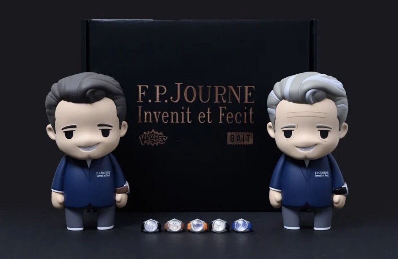 F.P.Journe Bait And F.P. Journe. Kokies Vinyl Toy Collectives Featuring F.P. Journe & 7 Toy Watches