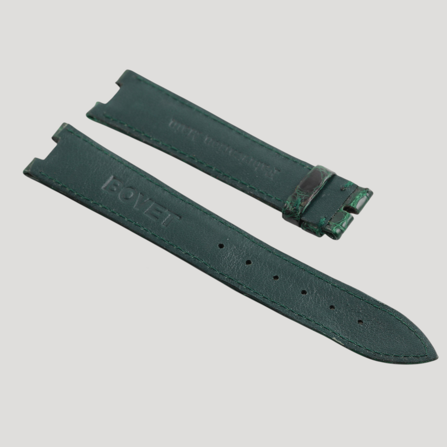 Bovet New Green Croco Leather Bracelet/Band/Strap