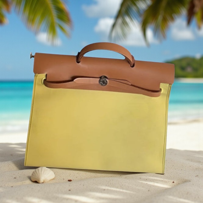 Hermes lime summer bag / sac / tasche