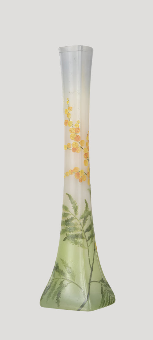 Legras (1839–1916), Magnificent Rare Art Deco Large Vase 40 cm, ca 1900