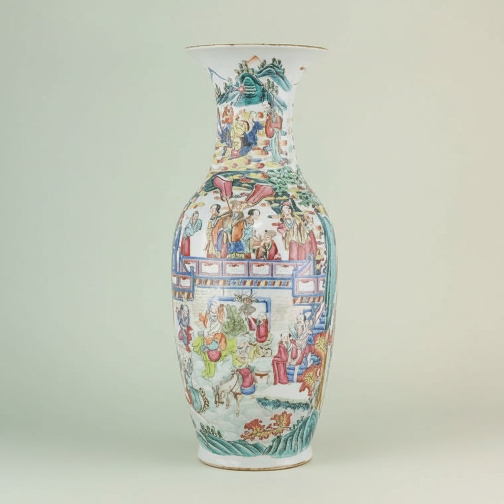 vase Chine porcelaine fine art