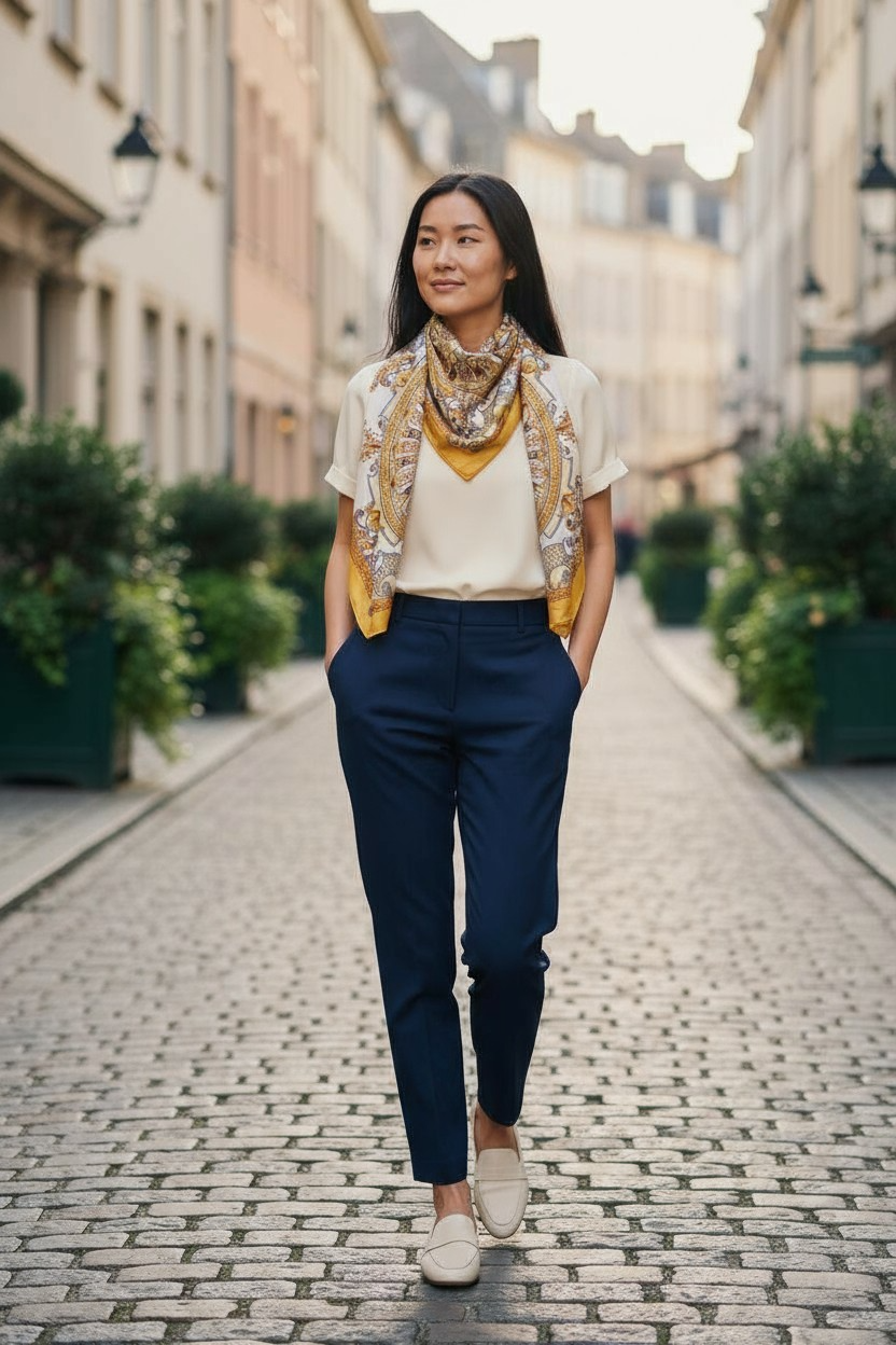 Patek Philippe New Silk Scarf/ Schal/ Echarpe in its Patek box