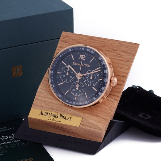Audemars Piguet 'Code 11.595N' Table Clock