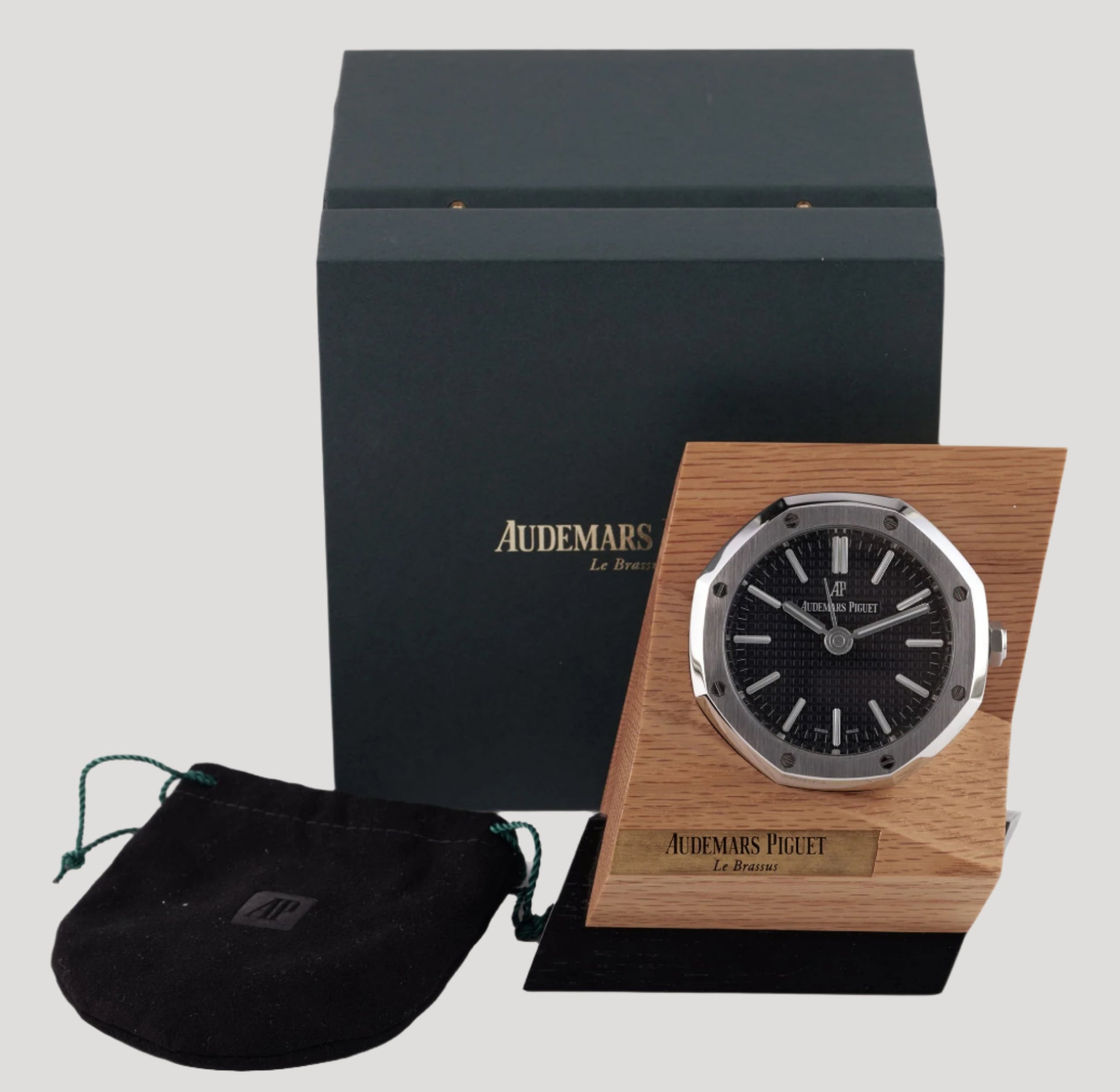 Audemars Piguet Royal Oak Steel Alarm Table Clock