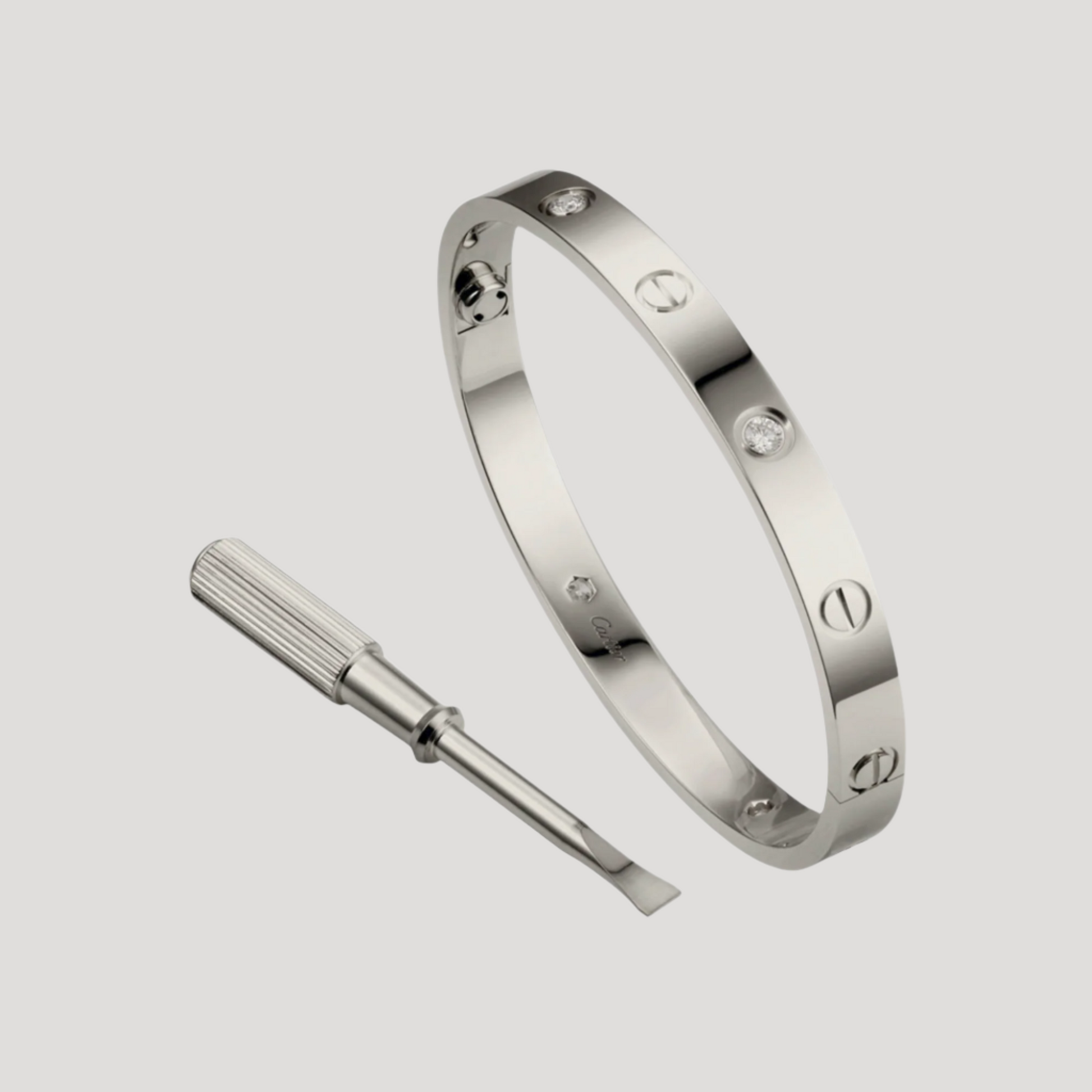 Cartier Love Bracelet 4 Diamonds