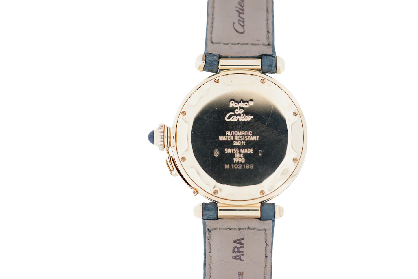 Cartier Pasha 18K Gold Automatic Full Set Ref. 820903