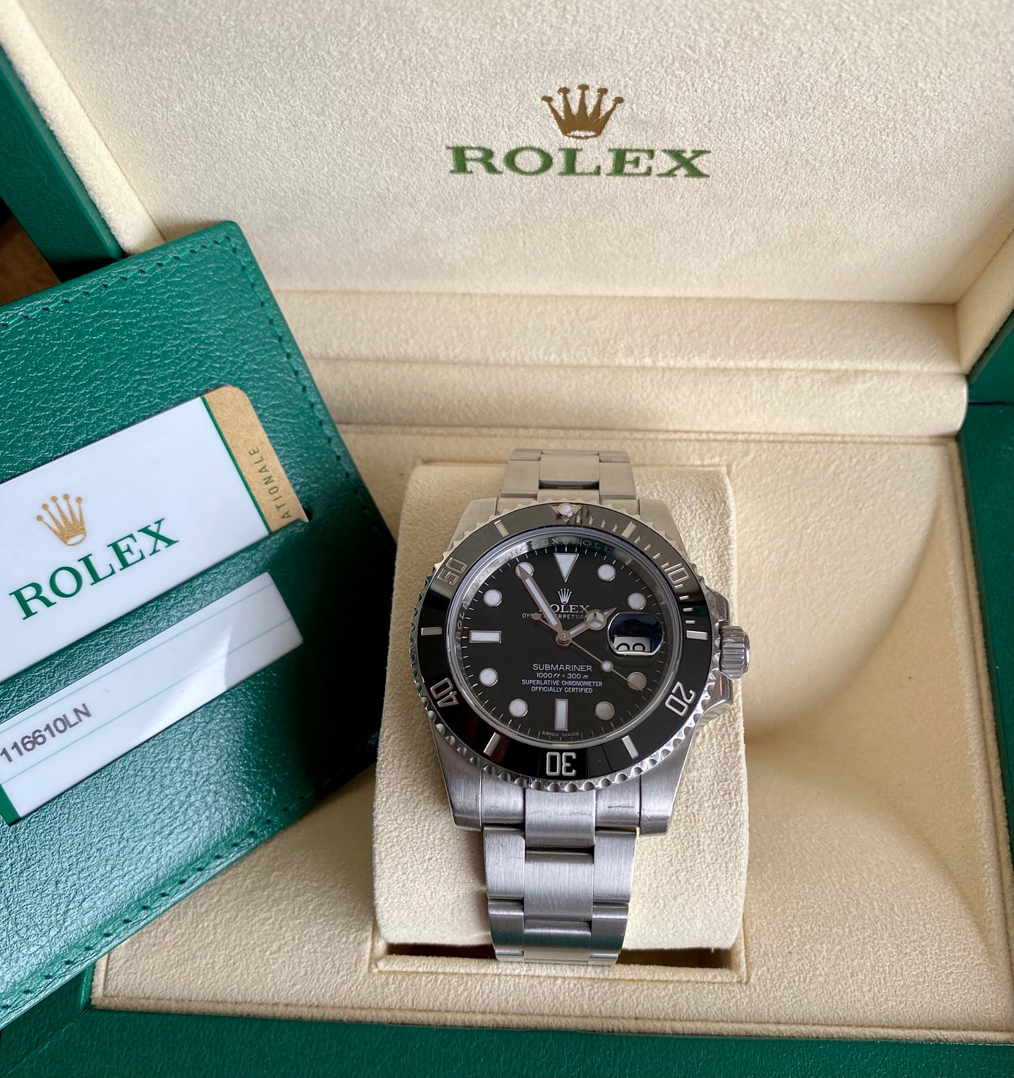 Rolex Submariner 116610LN Full Set