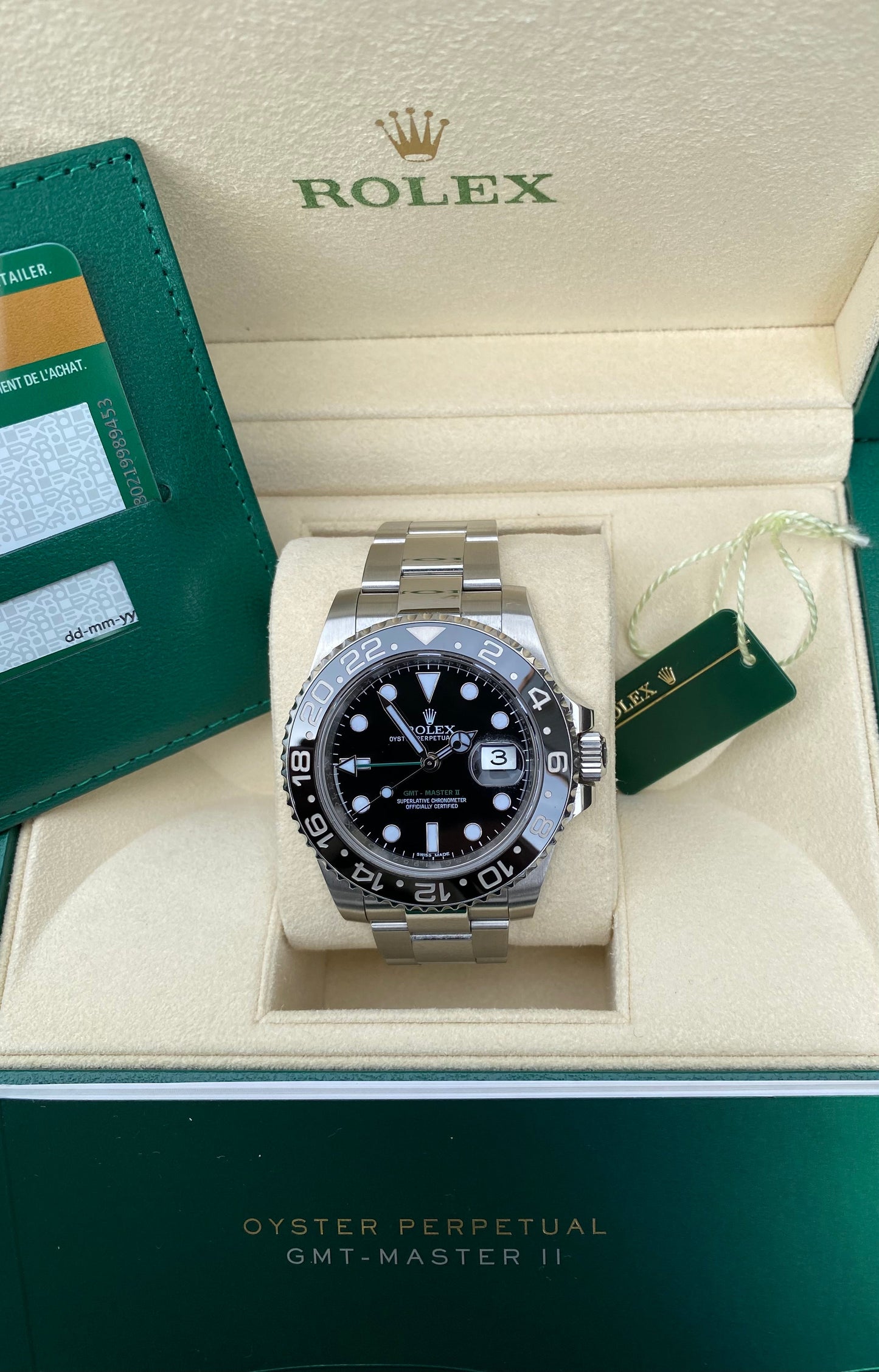 Rolex GMT Master II 116710LN Full Set
