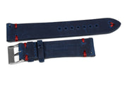 Nato Vintage Midnight with red stitching NEW Band/ Bracelet/ Strap