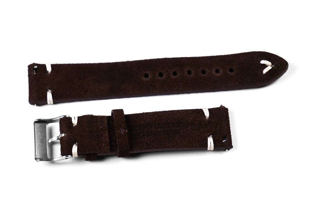 Nato Vintage Chocolate Brown Suede (16mm) NEW Band / Bracelet/ Strap