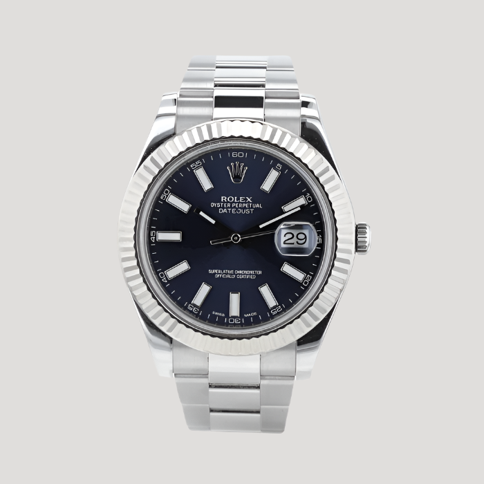 Rolex Datejust 116334 Blue Dial Full set