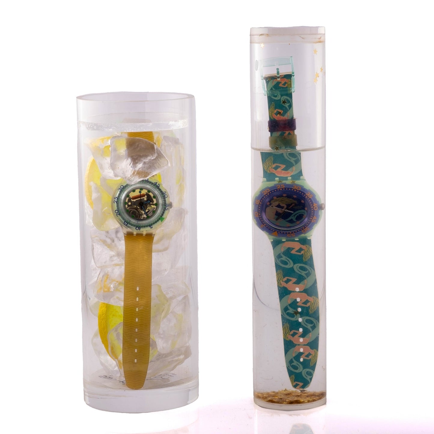 Swatch Collection Scuba 200, Aquachrono of 44 watches New Rare Discontinued