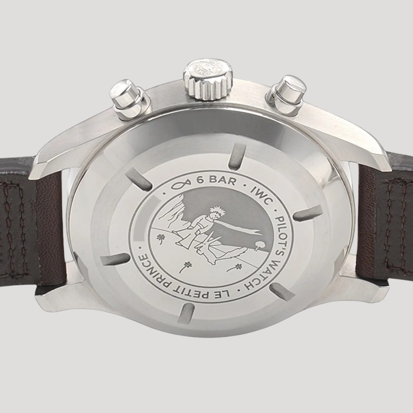 IWC Pilot Chronograph Stainless Steel "Le Petit Prince" Blue Dial IW377706 New Full Set