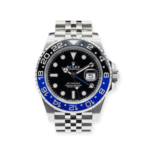 Rolex GMT 'Batman' Reference 126710BLNR Full Set