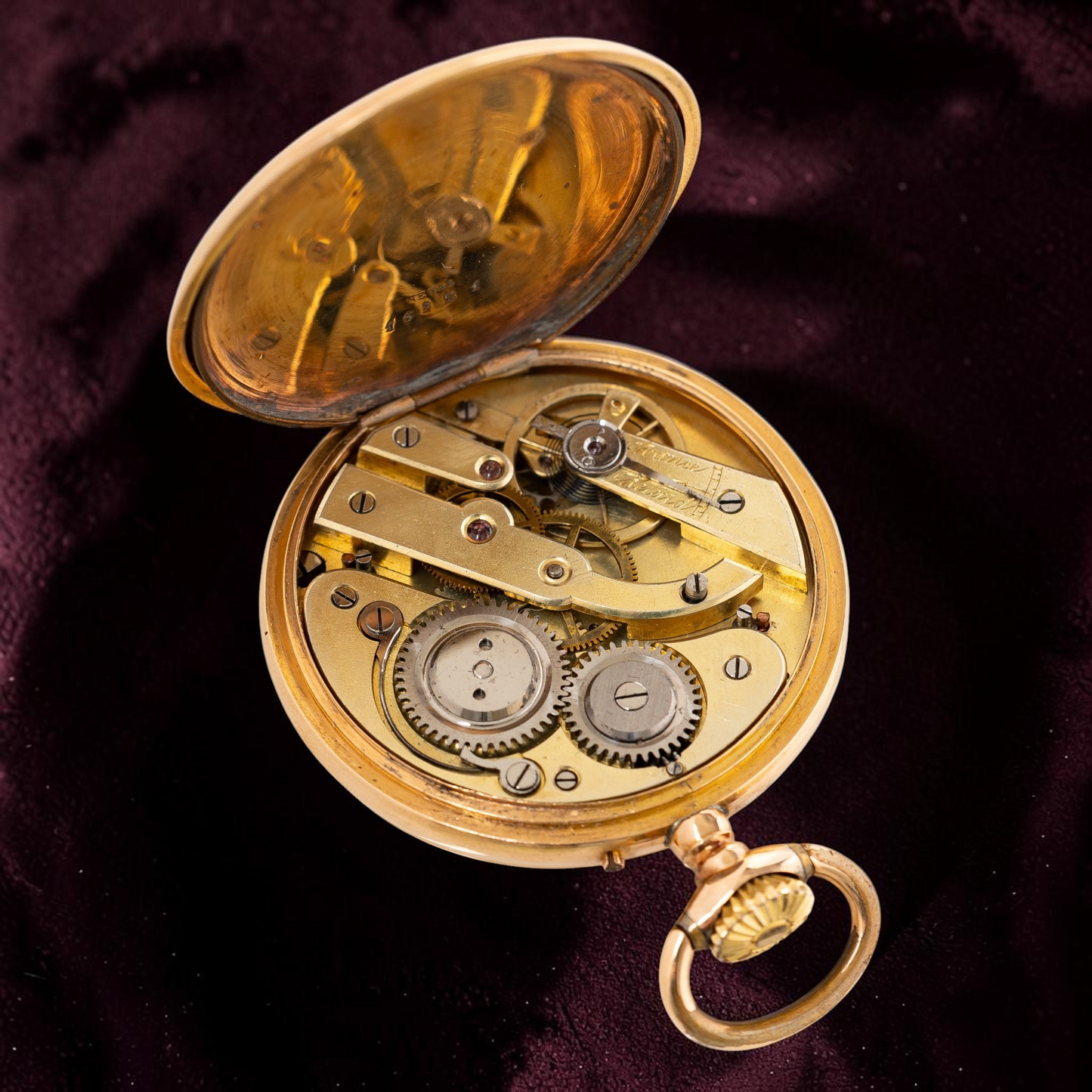Vacheron Constantin 18k Gold Pocket Watch Taschenuhr / Montre de poche year 1850'