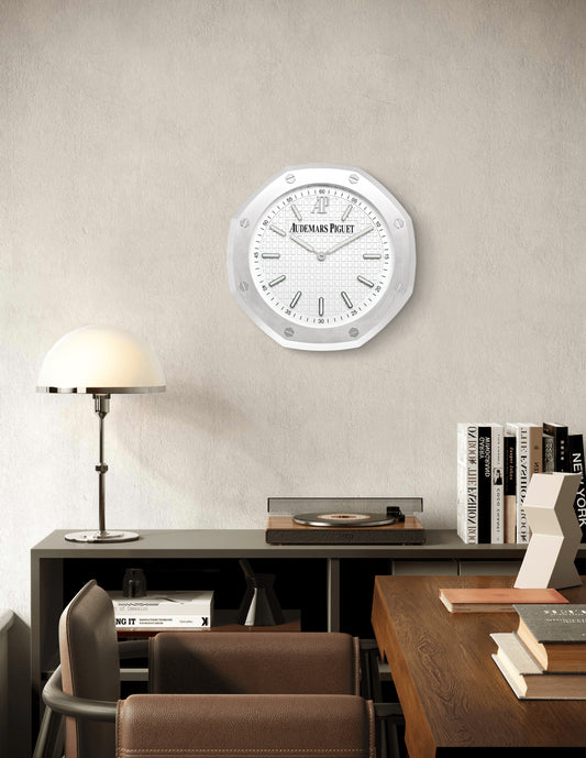 Audemars Piguet Official Retailer's Royal Oak Wall Clock Big Model ca 42cm