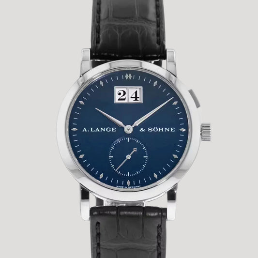 A. Lange & Söhne 18k White Gold Saxonia 105.027 Full Set