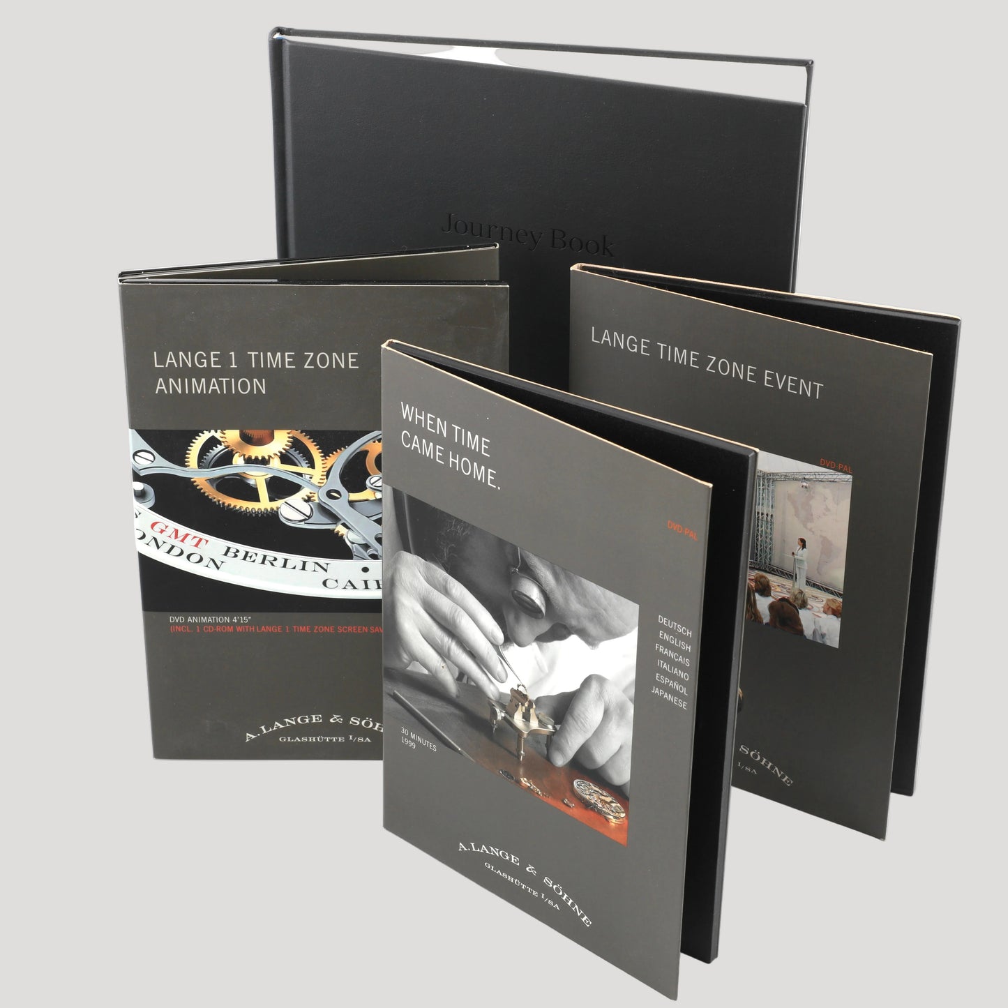 A. Lange & Söhne Journey Book / Livre. / Buch & three DVD