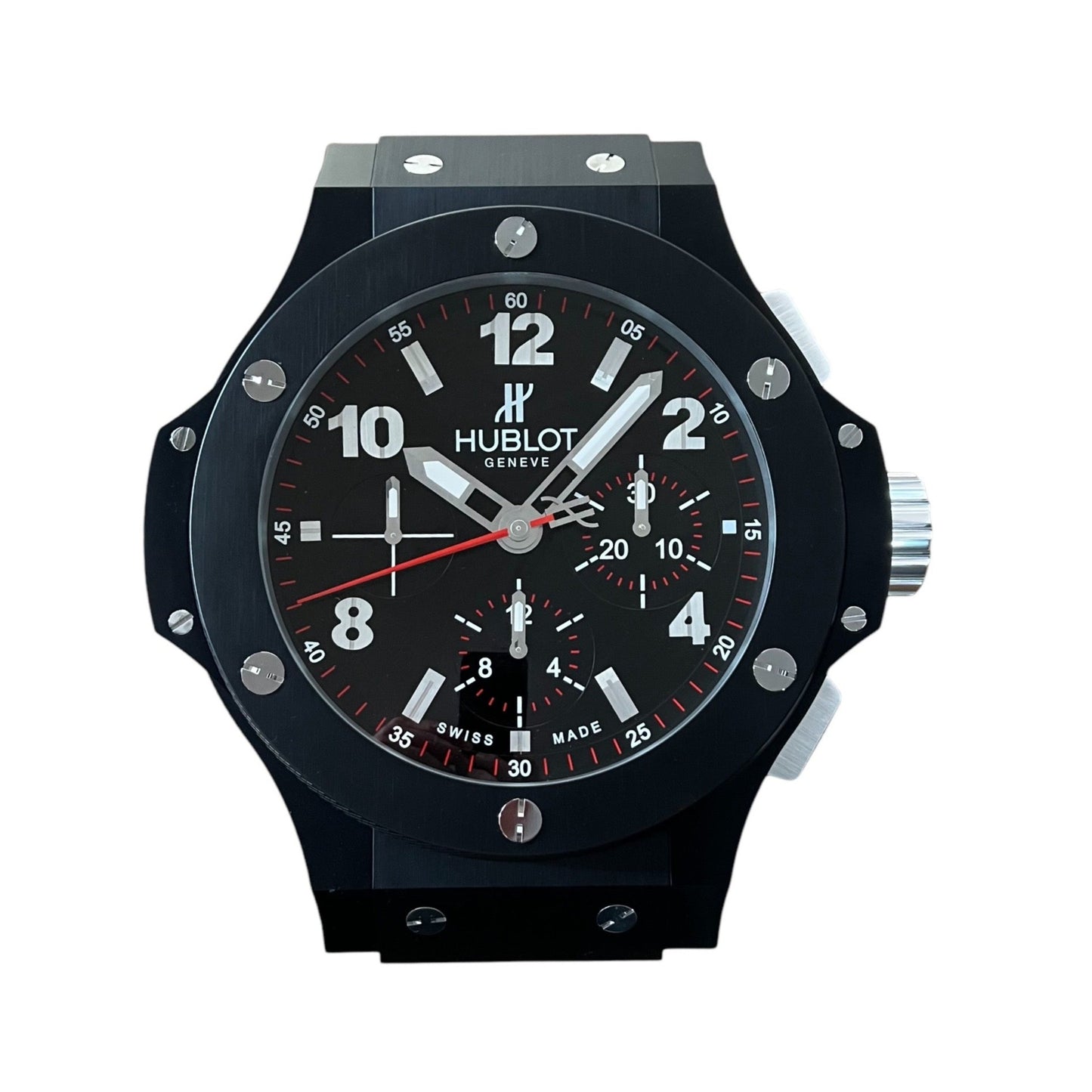 Hublot Big Bang XL Official Retailer's Wall Clock Racing Dial Rare'