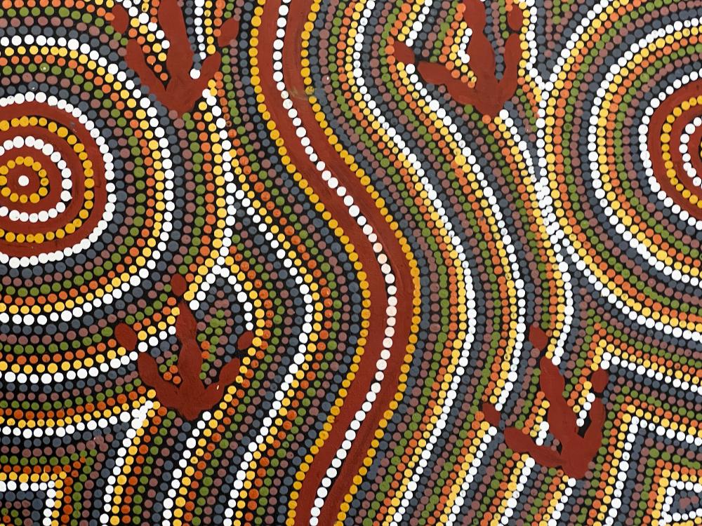 Aboriginal Painting by Long Jack Philipus Tjakamarra