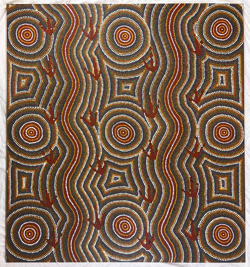 Aboriginal Painting by Long Jack Philipus Tjakamarra