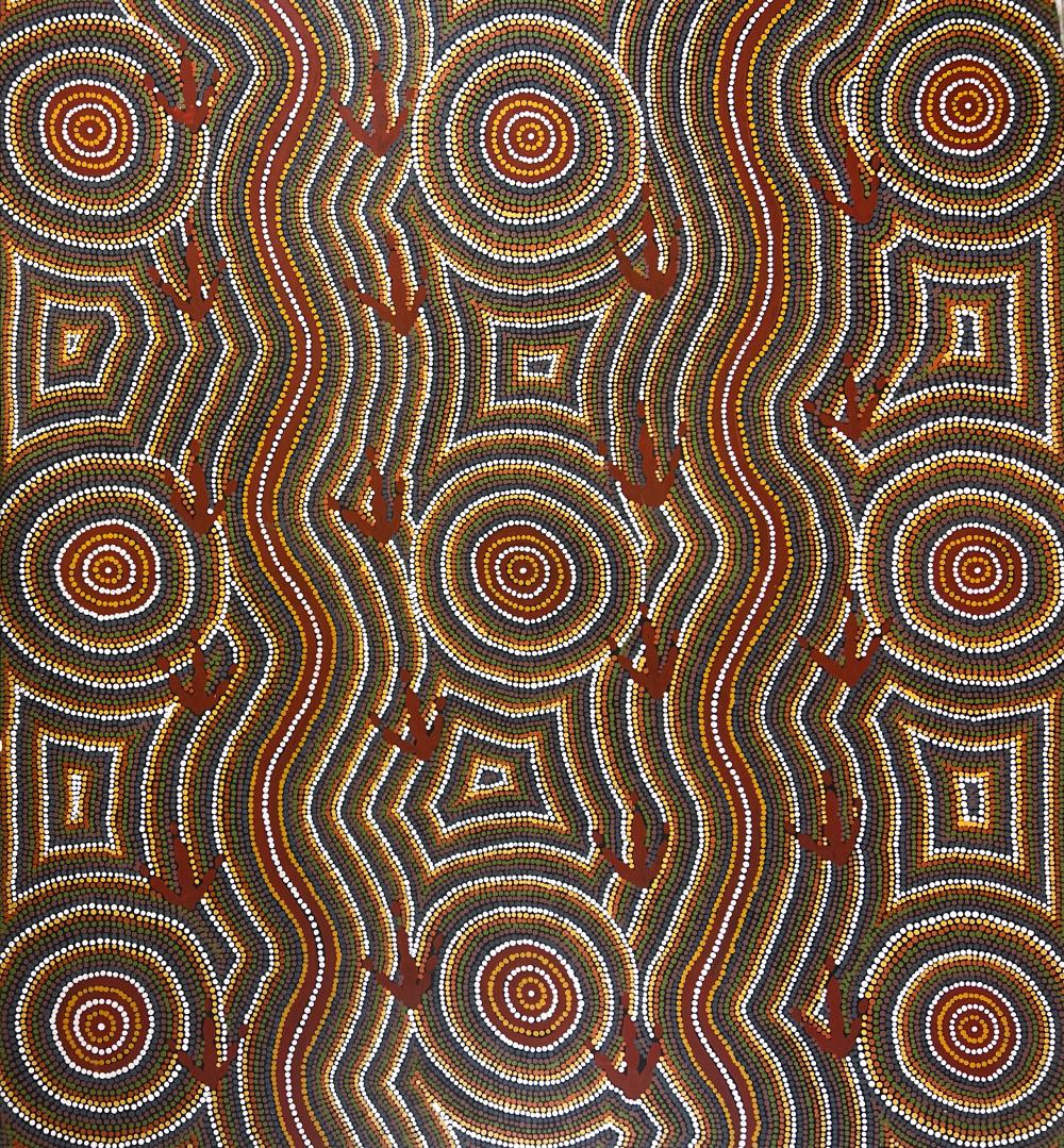 Aboriginal Painting by Long Jack Philipus Tjakamarra