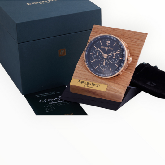 Audemars Piguet 'Code 11.595N' Table Clock