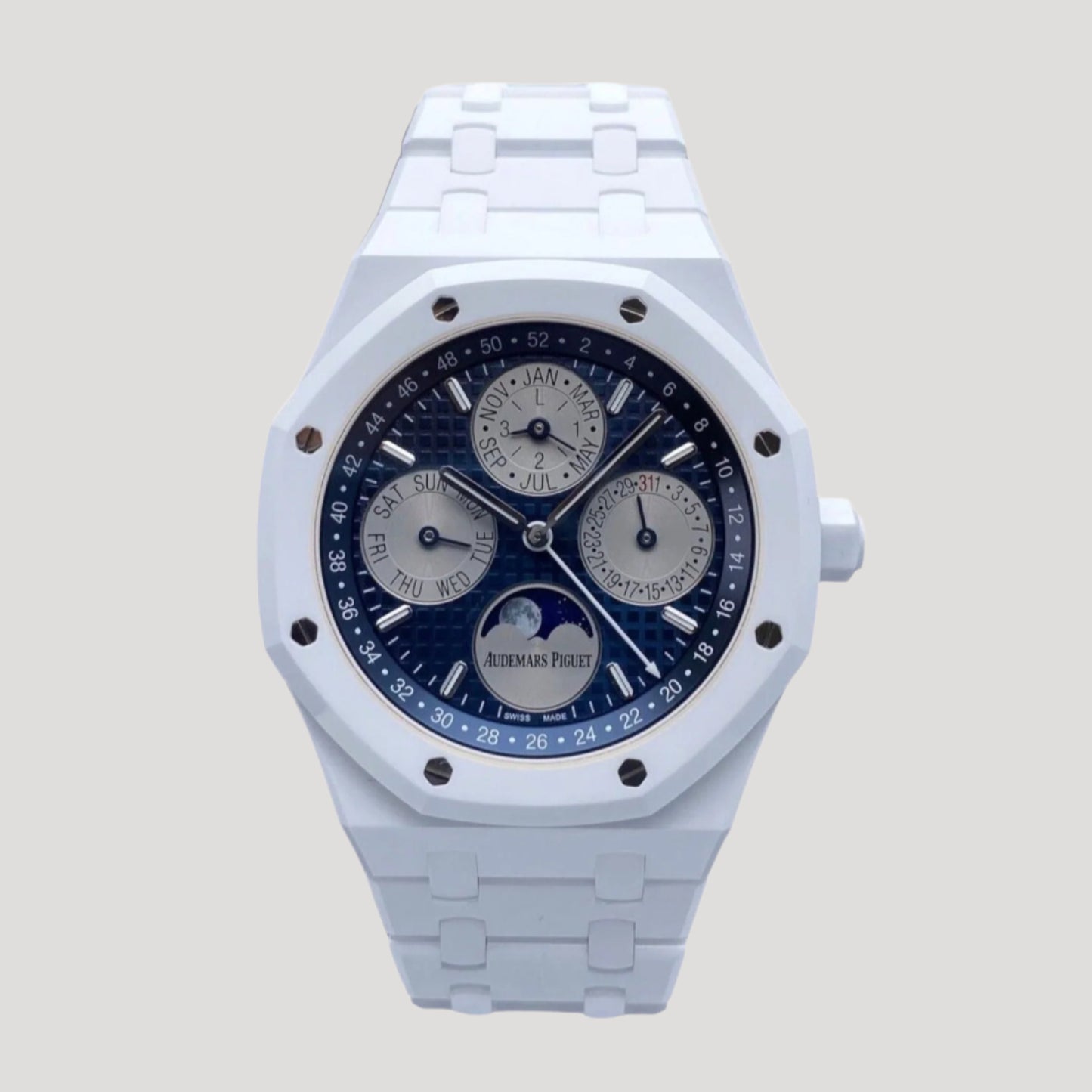 Audemars Piguet Royal Oak Perpetual Calendar White Ceramic 26579CB 