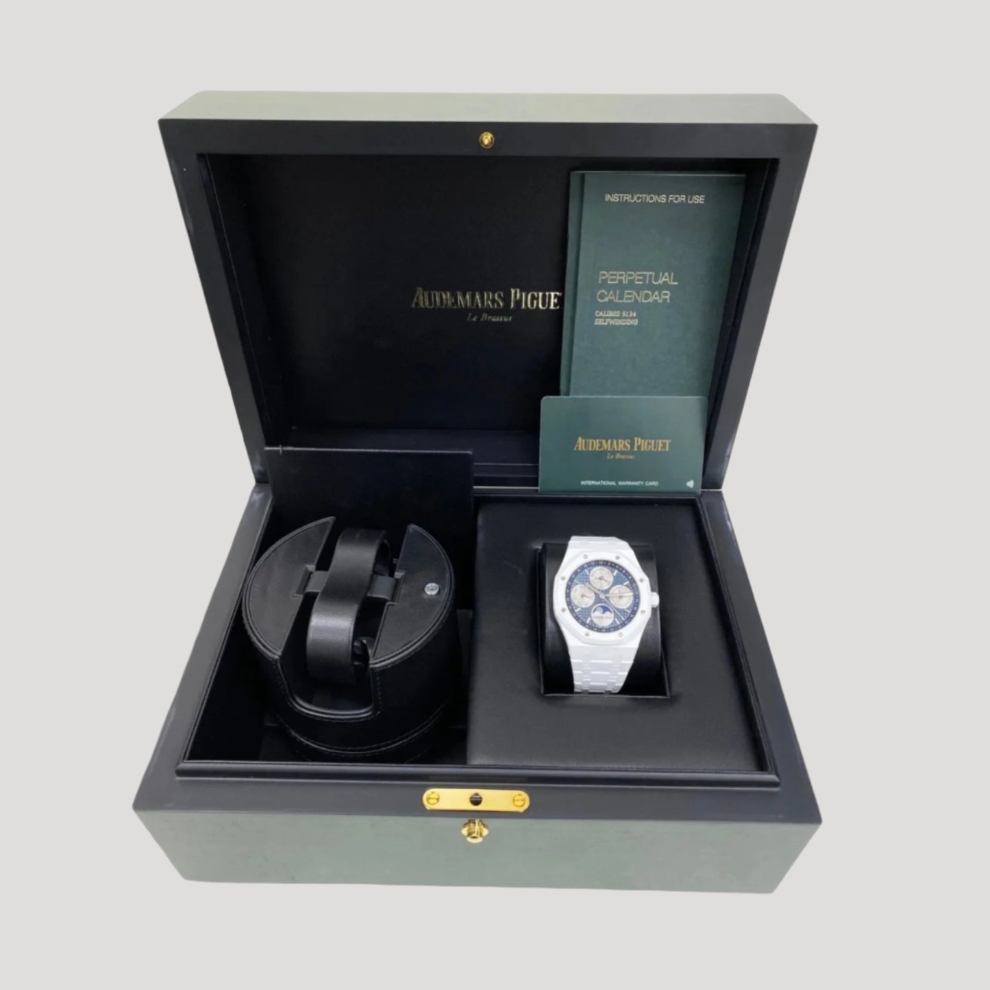 Audemars Piguet Royal Oak Perpetual Calendar White Ceramic 26579CB 