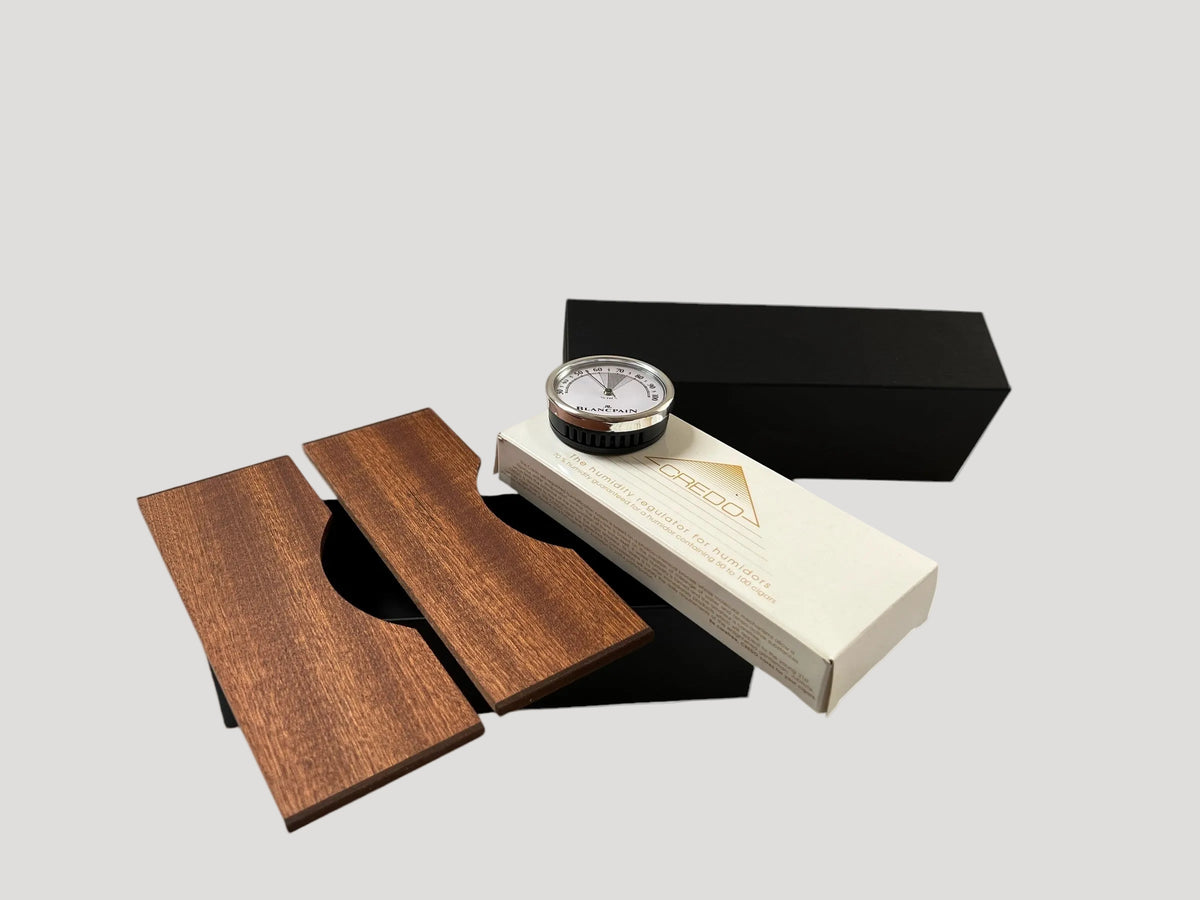 Blancpain New Credo Onyx Precision 70 Humidor Kit for 50-100 cigars