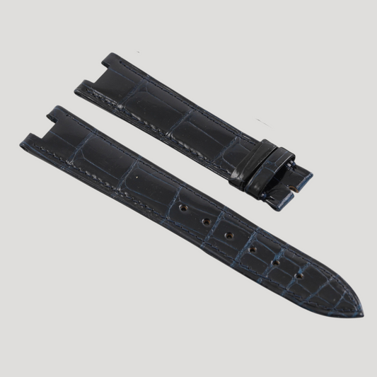 Bovet New Black Croco Leather Bracelet/Band/Strap