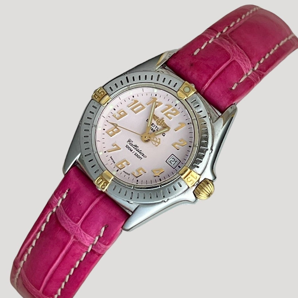 Breitling Callistino Lady Watch with Champagne Rose Dial